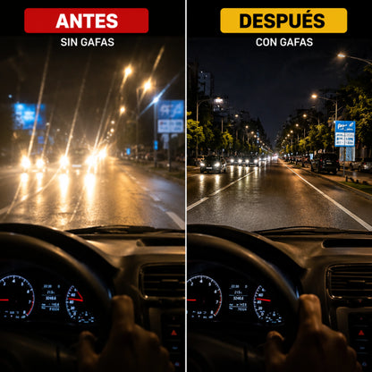 Nightor | Lentes de Conducción Espaciales de Visión Nocturna