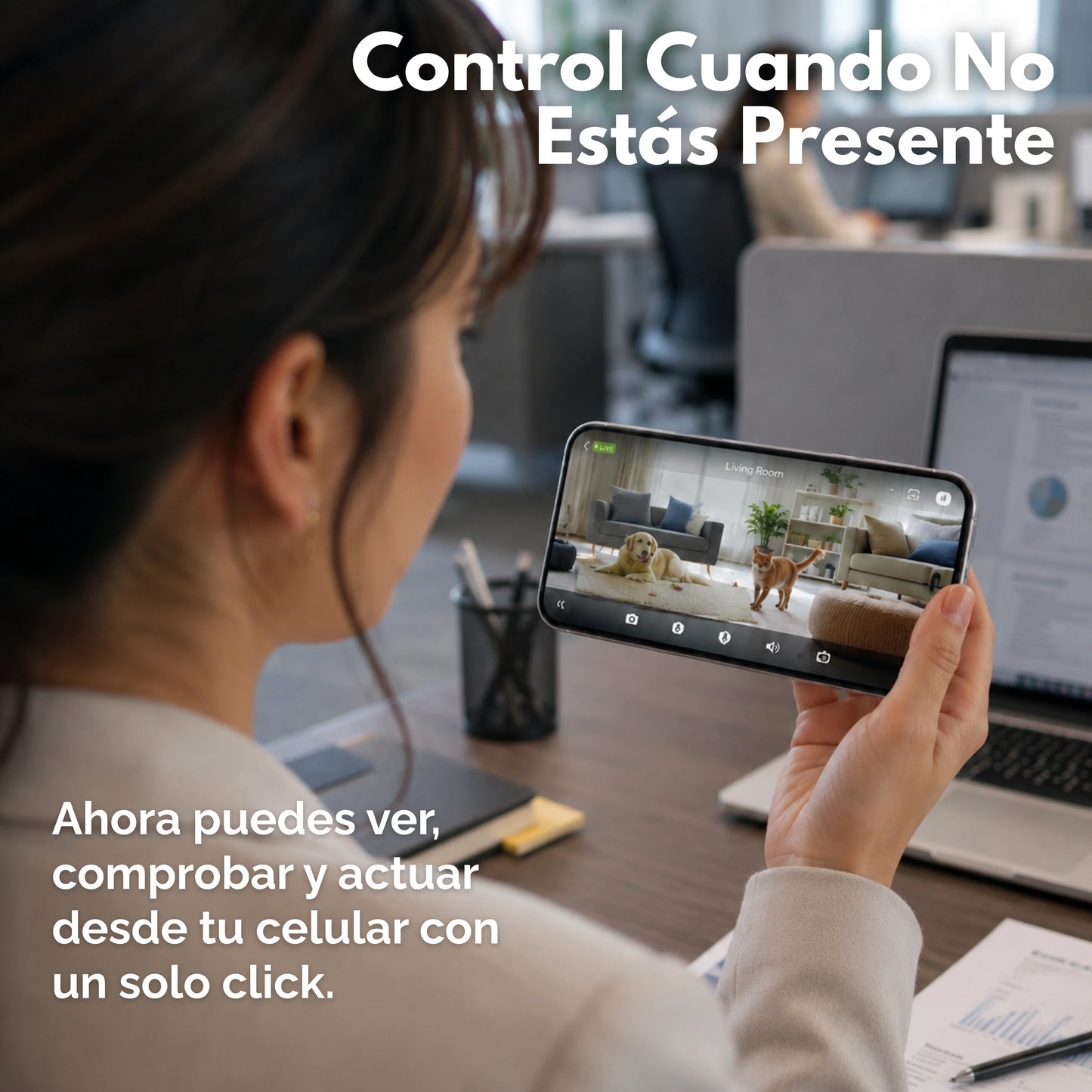 SecureGuard | Cámara Foco de Seguridad Remota