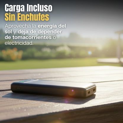 PowerCore | Batería Solar Portátil Todo en Uno