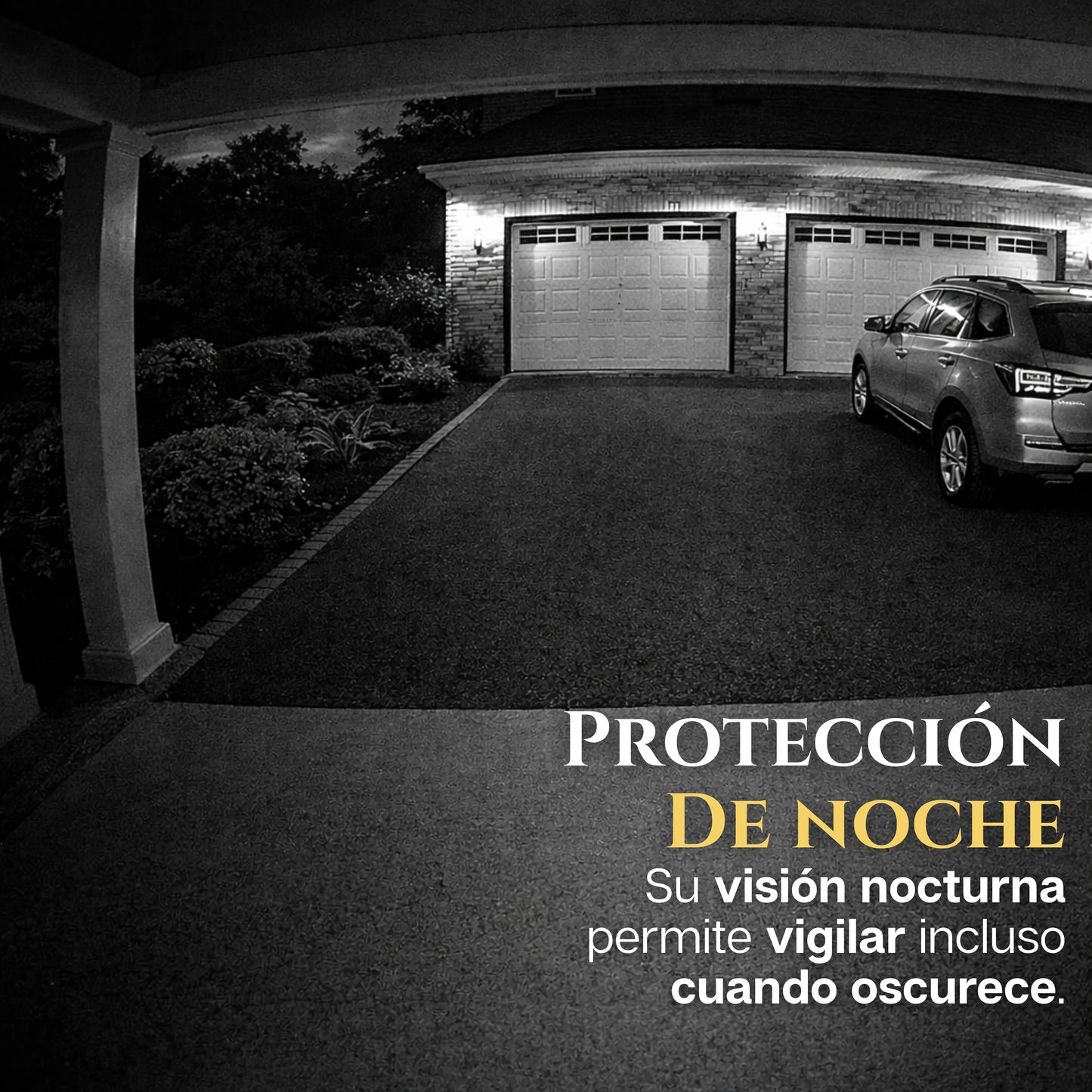 SecureBeam | Cámara Inteligente Tipo Foco de 360 Grados