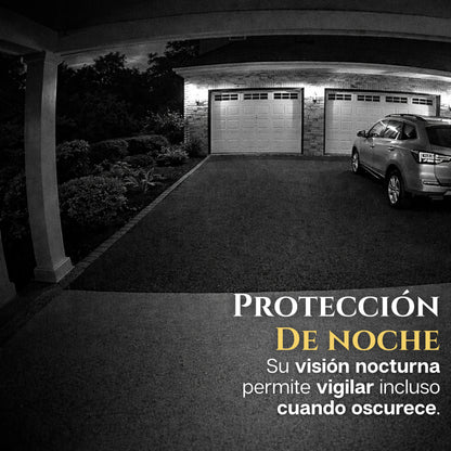 SecureBeam | Cámara Inteligente Tipo Foco de 360 Grados