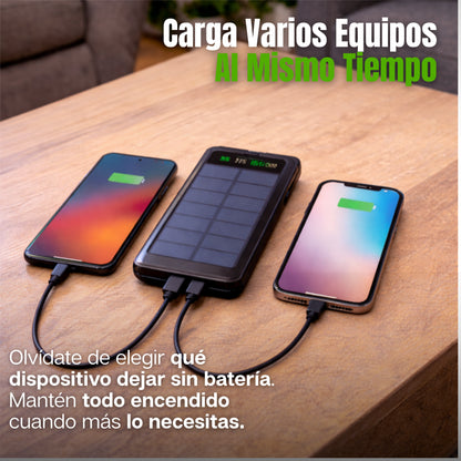 PowerCore | Batería Solar Portátil Todo en Uno