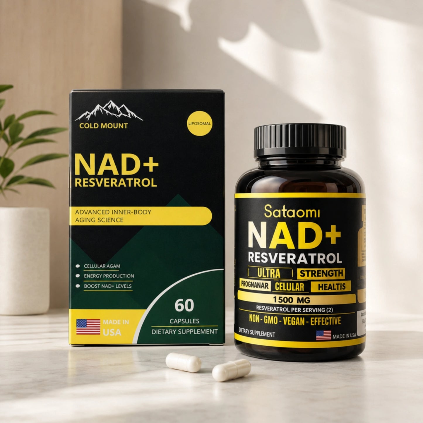 VitalNAD | Suplemento Nad+ Con Resveratrol Concentrado