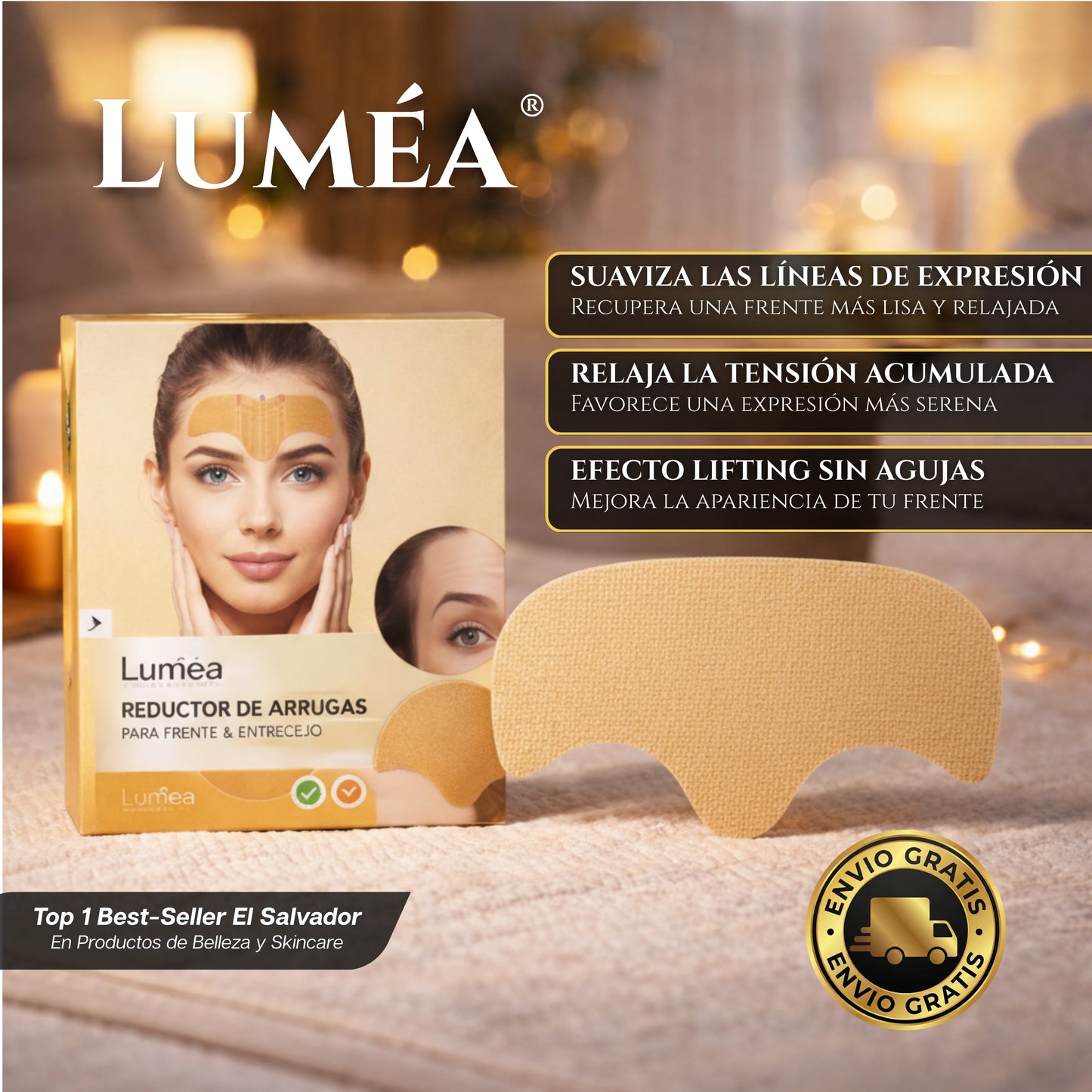 Luméa | Kit Parches Tensores Antiarrugas