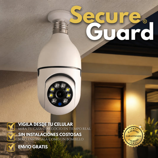 SecureGuard | Cámara Foco de Seguridad Remota